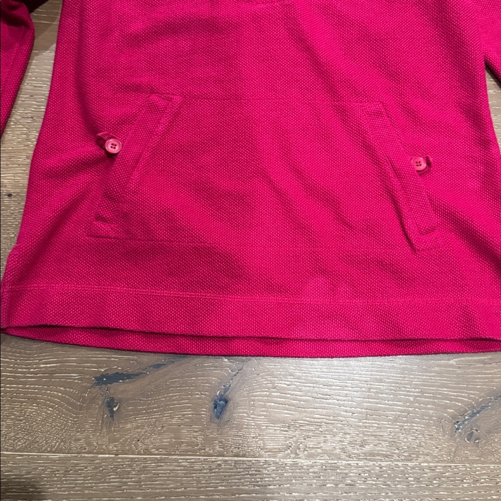 Westbound Pink Textured Knit Pullover Mock Neck Sweatshirt Size S - Picture 5 of 5